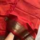 Kanchi SilkCotton Saree - Orange