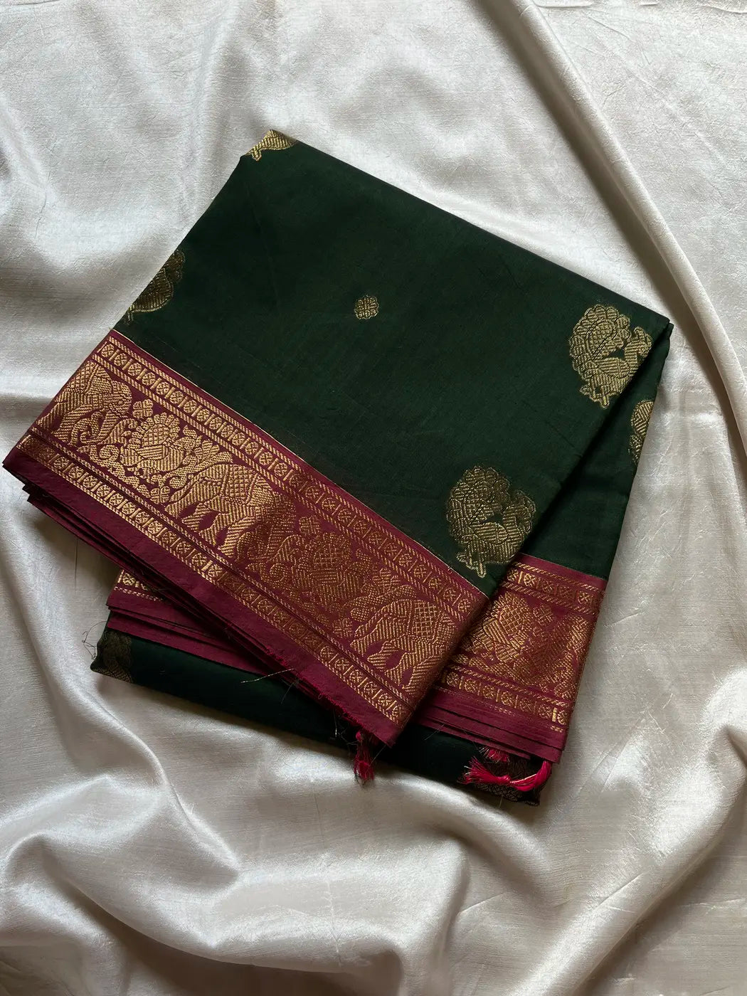 Mercerised Kanchi Cotton - Green