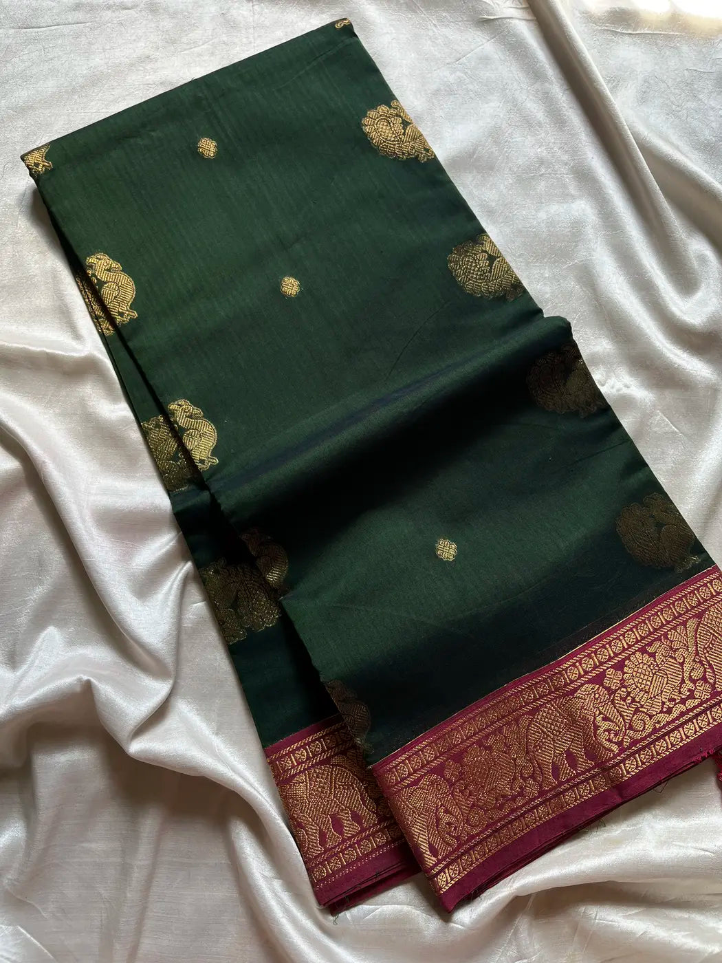 Mercerised Kanchi Cotton - Green