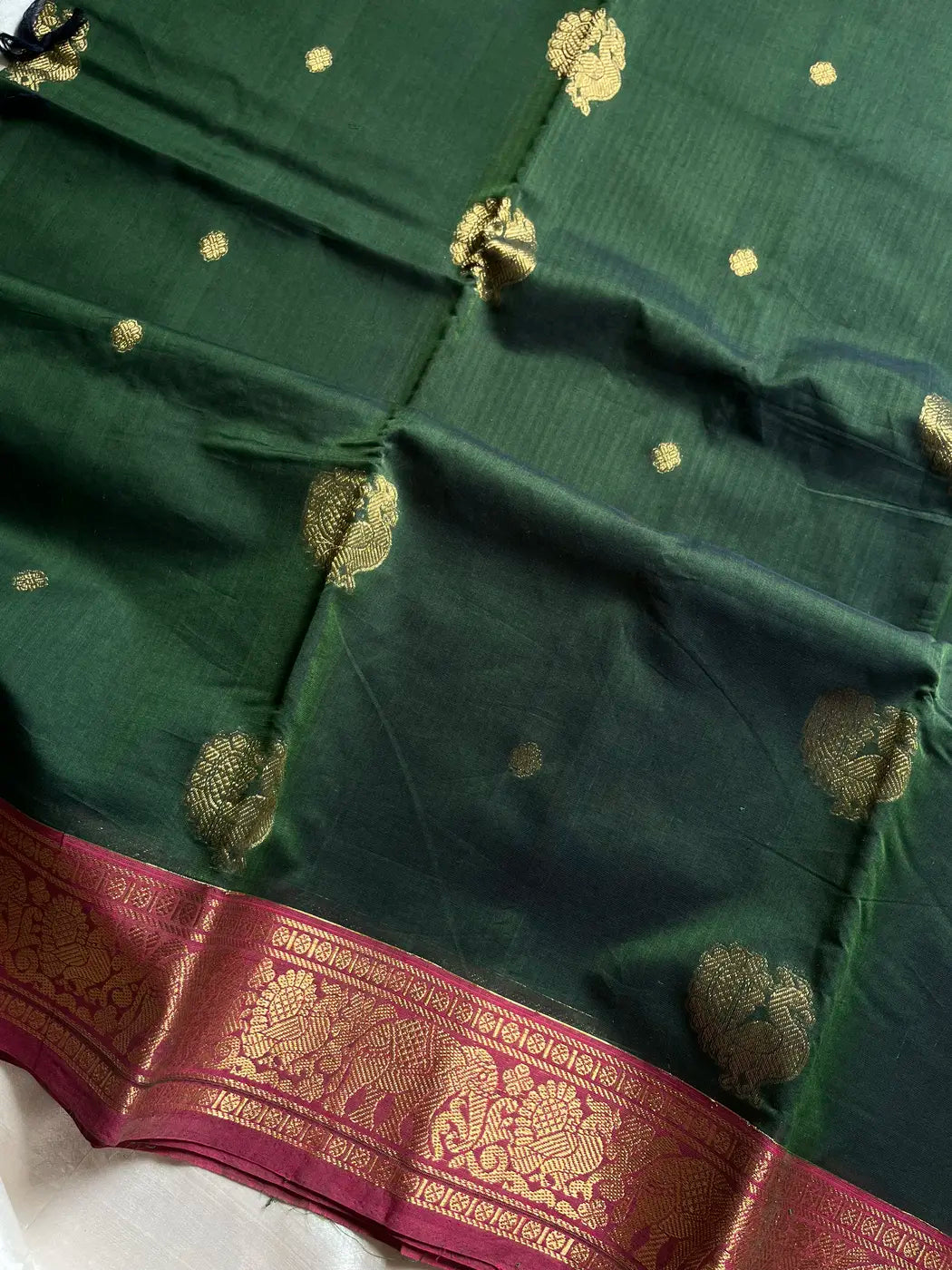 Mercerised Kanchi Cotton - Green
