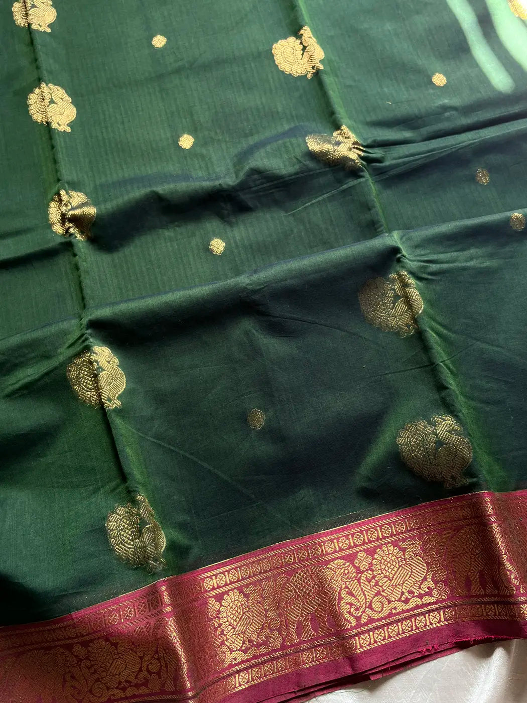 Mercerised Kanchi Cotton - Green