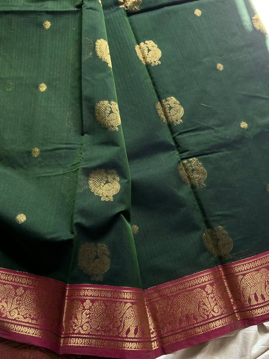 Mercerised Kanchi Cotton - Green