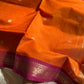 Kanchi Silkcotton Saree - Orange