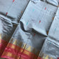 Vegan Silks | Chinnalampattu Saree – Silver