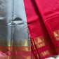 Vegan Silks | Chinnalampattu Saree – Silver