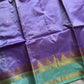 Vegan Silks | Chinnalampattu Saree – Lavender Teal
