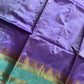Vegan Silks | Chinnalampattu Saree – Lavender Teal