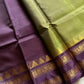 Vegan Silks | Chinnalampattu Saree – Antique Olive