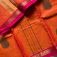 Zari & Thread Edit | Kanchi Cottons – Orange