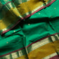 Throne Edit – Green 120 Counts Mercerised Kanchi Cotton Saree
