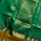 Throne Edit – Green 120 Counts Mercerised Kanchi Cotton Saree
