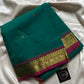 Throne Edit – Dark green 120 Counts Mercerised Kanchi Cotton Saree