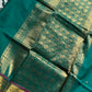 Throne Edit – Dark green 120 Counts Mercerised Kanchi Cotton Saree