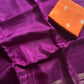Semi Mysore Silk Saree – Purple