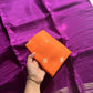 Semi Mysore Silk Saree – Purple