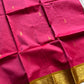 Throne Edit – Pink & Yellow 120 Counts Mercerised Chettinadu Cotton Saree