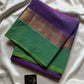 Subtle Weaves | Purple & Green Chettinadu Cotton Saree