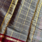 Devendra Saree – Mocha Taupe | Handloom Vegan silkcotton