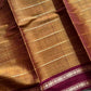 Devendra Saree – Mustard | Handloom Vegan silkcotton