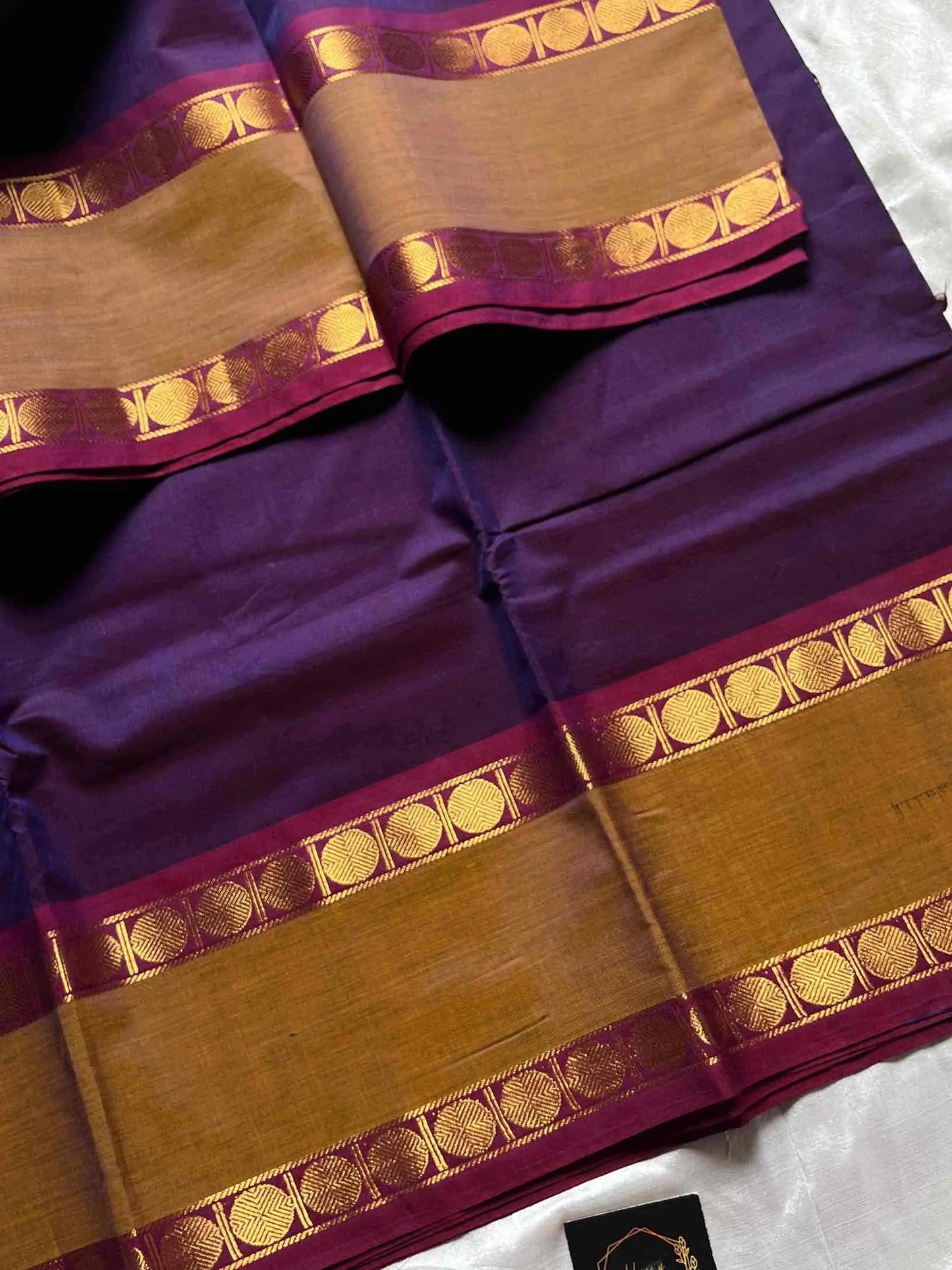 Throne Edit – Violet Mercerised Kanchi Cotton