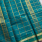 Devendra Saree – Sage Teal | Handloom Vegan silkcotton
