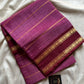 Devendra Saree – Rani Magenta | Handloom Vegan silkcotton