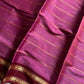 Devendra Saree – Rani Magenta | Handloom Vegan silkcotton