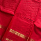Zari Edition | Red Kanchi Cotton Saree