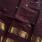 Throne Edit – Deep Coffee Brown Chettinadu Cotton Saree