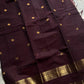 Throne Edit – Deep Coffee Brown Chettinadu Cotton Saree