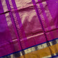 Throne Edit – Magenta Purple 120 Counts Mercerised Kanchi Cotton Saree