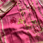 Mangalagiri Silkcotton Saree - Rose Blush