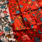 Mangalagiri Silkcotton Saree - Floral Vintage Blush