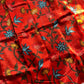 Mangalagiri Silkcotton Saree - Floral Vintage Blush