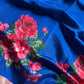 Mangalagiri Silkcotton Saree - Royal Blue