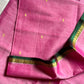 Vegan Silk Saree – Rose | Handloom