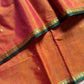 Vegan Silk Saree – Bronze | Handloom
