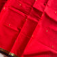 Vegan Silk Saree – Coral Red | Handloom