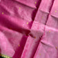 Vegan Silk Saree – Rose | Handloom