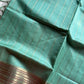 Kanchi SilkCotton Saree - Pastel Teal