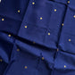 Vegan Silk Saree – Blue | Handloom