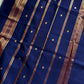 Vegan Silk Saree – Blue | Handloom