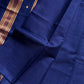 Vegan Silk Saree – Blue | Handloom