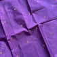 Vegan Silk Saree – Lavender | Handloom