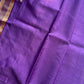 Vegan Silk Saree – Lavender | Handloom
