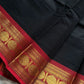 Vintage Loom Edit | Black Kanchi Cotton Saree