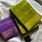 Madurai Sungudi Cotton - Leaf Green