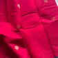 Heirloom Kanchi - Rani Pink Kanchi Cotton Saree