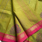Zari & Thread Edit | Kanchi Cotton saree– Green