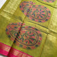 Zari & Thread Edit | Kanchi Cotton saree– Green
